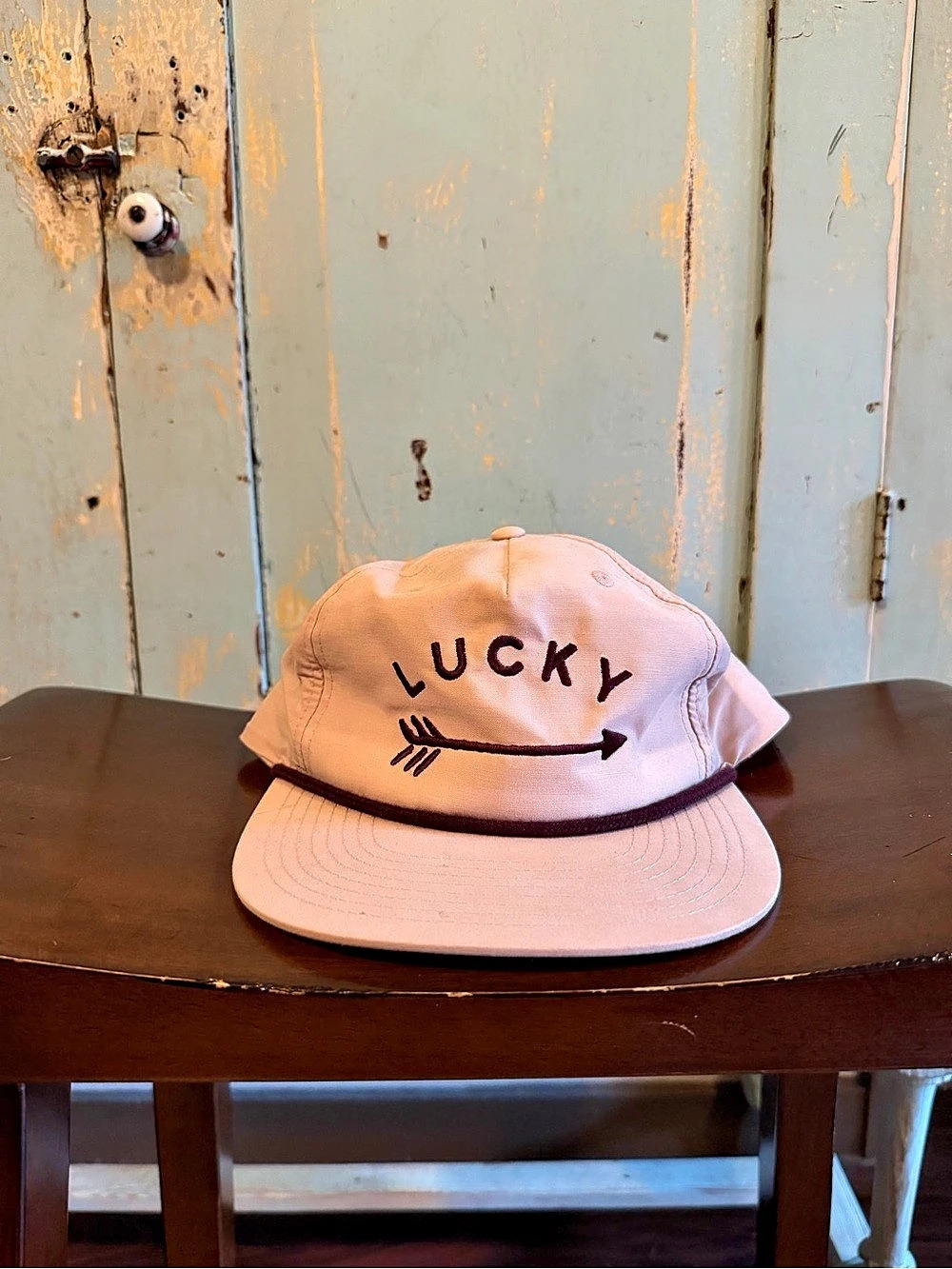 Lucky Arrow Pink Adjustable Baseball Cap - NWOT